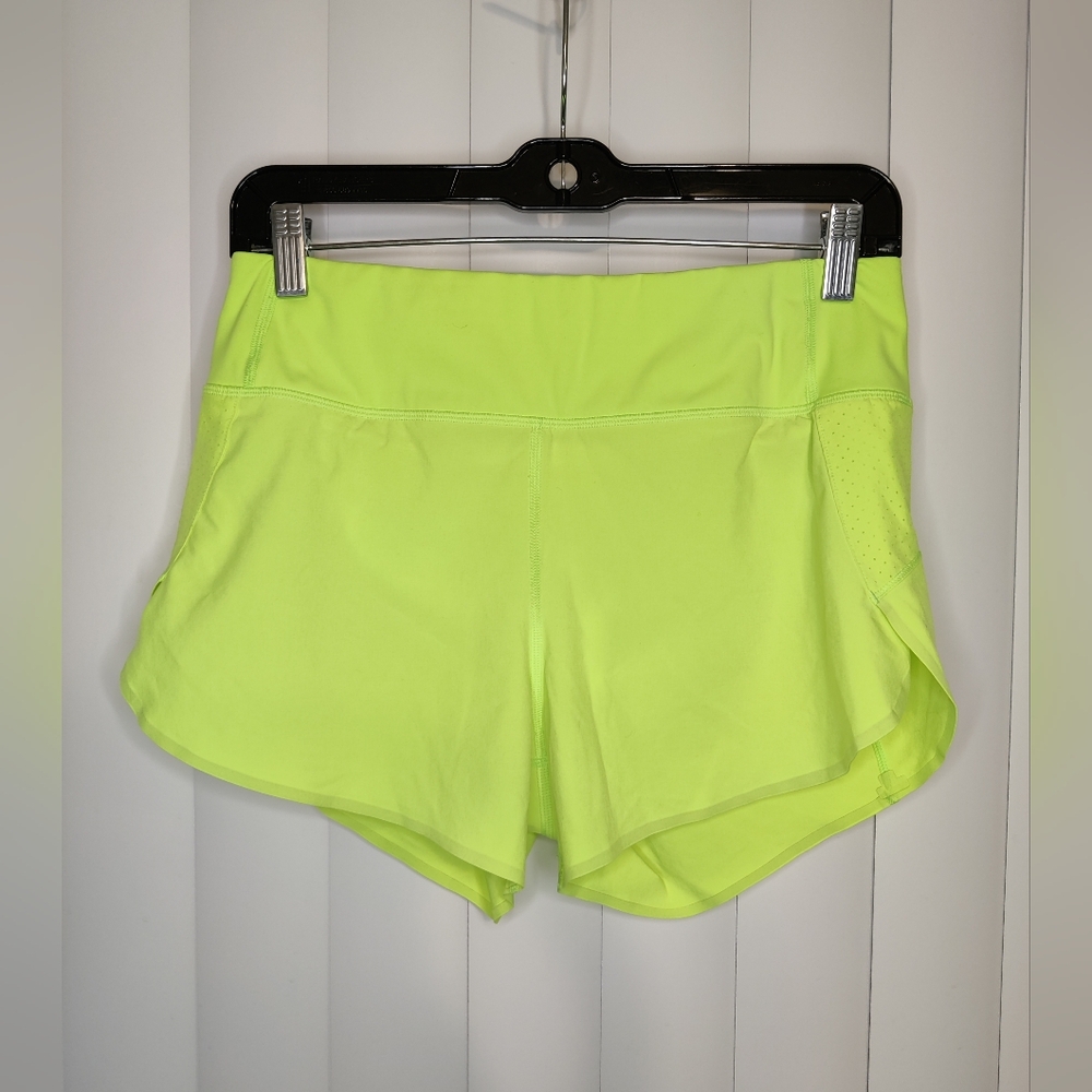Athleta Neon Green Athletic 3" Shorts